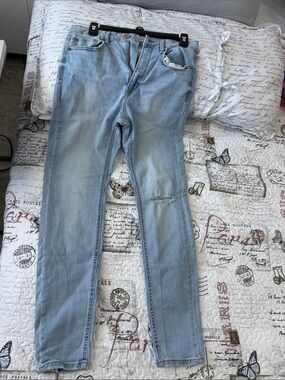 Stradivarius Light Blue Skinny Jeans